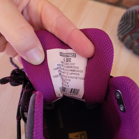 Dakota women Steel cap boots size 7 - Picture 6 of 7